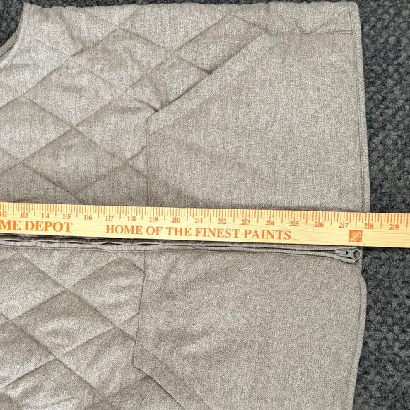 Wellen Huckberry Seawool Bubble Vest Large Brown Sustainable Quilted Outerwear - Picture 7 of 10